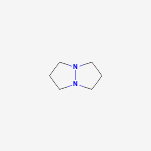 molecular formula C6H12N2 B1619324 Hexahydropyrazolo[1,2-a]pyrazole CAS No. 5397-67-1