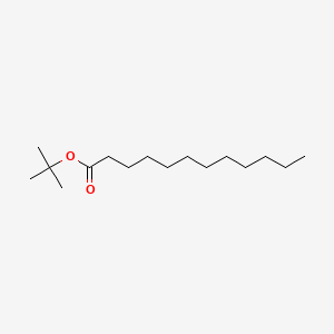 molecular formula C16H32O2 B1619325 Dodecanoic acid tert-butyl ester CAS No. 7143-18-2