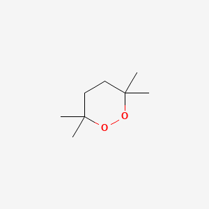 molecular formula C8H16O2 B1619326 3,3,6,6-Tetramethyl-1,2-dioxane CAS No. 22431-89-6