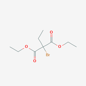 molecular formula C9H15BrO4 B1619329 Malonic acid, bromoethyl-, diethyl ester CAS No. 29237-78-3