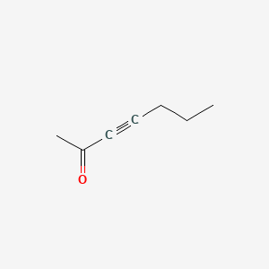 molecular formula C7H10O B1619330 Hept-3-yn-2-one CAS No. 26059-43-8