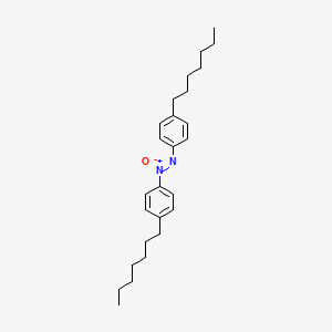 molecular formula C26H38N2O B1619331 4,4'-Diheptylazoxybenzene CAS No. 37592-89-5
