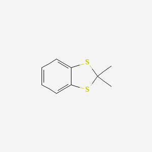 molecular formula C9H10S2 B1619337 2,2-Dimethyl-1,3-benzodithiole CAS No. 87473-92-5