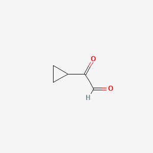 molecular formula C5H6O2 B1619340 Cyclopropylglyoxal CAS No. 5617-85-6
