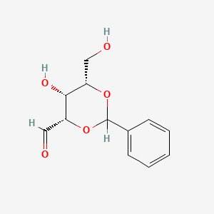 molecular formula C12H14O5 B1619343 2,4-O-Benzylidene-L-xylose CAS No. 30608-02-7