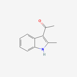 molecular formula C11H11NO B1619355 1-(2-甲基-1H-吲哚-3-基)乙酮 CAS No. 22582-52-1