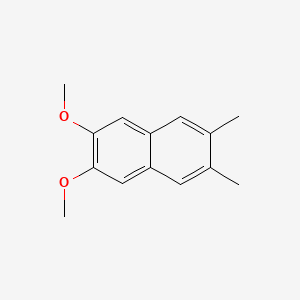 B1619360 2,3-Dimethoxy-6,7-dimethylnaphthalene CAS No. 4676-58-8
