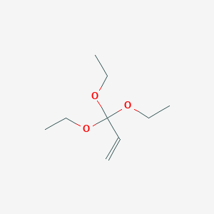 molecular formula C9H18O3 B1619368 3,3,3-Triethoxyprop-1-ene CAS No. 42216-96-6