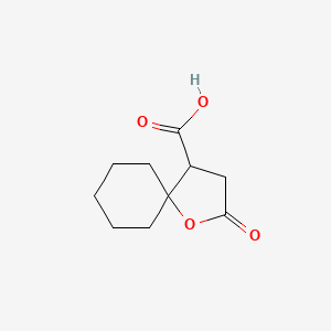 molecular formula C10H14O4 B1619381 2-氧代-1-氧杂螺[4.5]癸烷-4-羧酸 CAS No. 2819-56-9