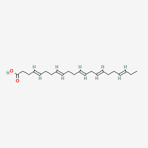 molecular formula C22H34O2 B1619406 4,8,12,15,19-二十二碳五烯酸 CAS No. 2548-85-8
