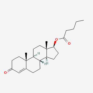 molecular formula C24H36O3 B1619407 Testosterone Valerate CAS No. 3129-43-9