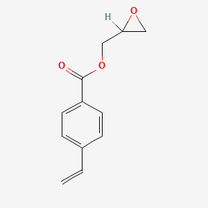 molecular formula C12H12O3 B1619409 Oxiranylmethyl p-vinylbenzoate CAS No. 3209-37-8