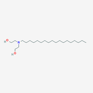 molecular formula C22H47NO2 B161941 硬脂基二乙醇胺 CAS No. 10213-78-2