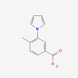 B1619434 4-methyl-3-(1H-pyrrol-1-yl)benzoic acid CAS No. 593272-75-4