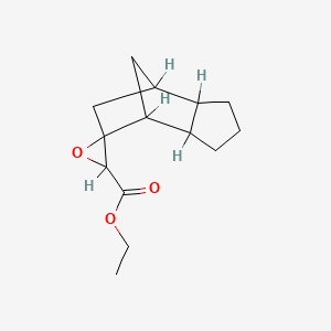 B1619468 Ethyl octahydrospiro(4,7-methano-5H-indene-5,2'-oxirane)-3'-carboxylate CAS No. 4791-69-9