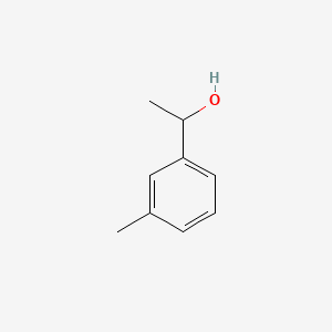 molecular formula C9H12O B1619483 1-(3-Methylphenyl)ethanol CAS No. 7287-81-2