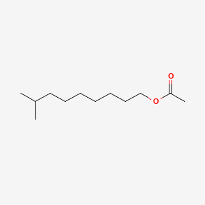 molecular formula C12H24O2 B1619489 Acetic acid, isodecyl ester CAS No. 69103-24-8