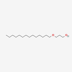 B1619493 3-(Tetradecyloxy)propan-1-ol CAS No. 63793-60-2