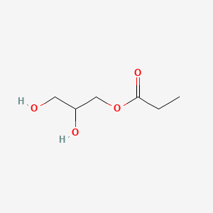 molecular formula C6H12O4 B1619499 2,3-二羟基丙基丙酸酯 CAS No. 26894-50-8