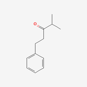 molecular formula C12H16O B1619501 4-甲基-1-苯基戊-3-酮 CAS No. 40463-09-0