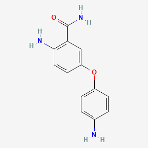 2-Amino-5-(4-aminophenoxy)benzamide
