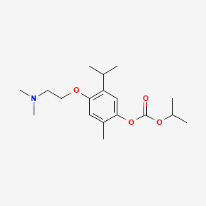 molecular formula C18H29NO4 B1619523 Iproxamine CAS No. 52403-19-7