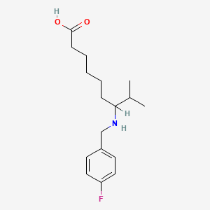 molecular formula C17H26FNO2 B1619543 Zafuleptine CAS No. 59209-97-1