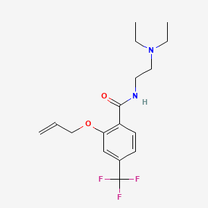 molecular formula C17H23F3N2O2 B1619556 Flualamide CAS No. 5107-49-3