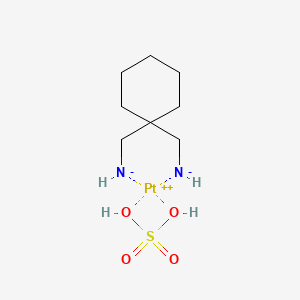 molecular formula C8H18N2O4PtS B1619557 Spiroplatin CAS No. 74790-08-2