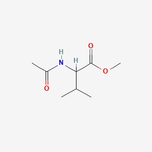 molecular formula C8H15NO3 B1619567 methyl N-acetylvalinate CAS No. 52152-47-3