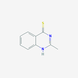 molecular formula C9H8N2S B1619577 2-Methylquinazoline-4-thiol CAS No. 6484-28-2