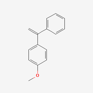 molecular formula C15H14O B1619595 1-Methoxy-4-(1-phenylvinyl)benzene CAS No. 4333-75-9