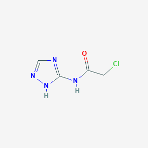 molecular formula C4H5ClN4O B1619601 2-氯-N-(1H-[1,2,4]三唑-3-基)-乙酰胺 CAS No. 52938-49-5