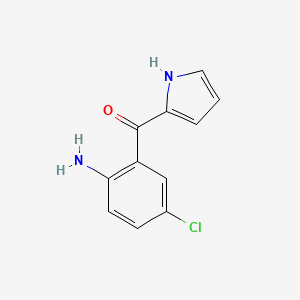 (2-Amino-5-chlorophenyl)(1H-pyrrol-2-yl)methanone