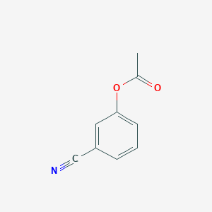 molecular formula C9H7NO2 B1619608 3-Cyanophenyl acetate CAS No. 55682-11-6