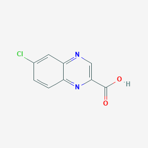 molecular formula C9H5ClN2O2 B1619615 6-Chloroquinoxaline-2-carboxylic acid CAS No. 29821-63-4