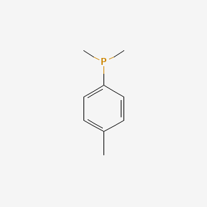 molecular formula C9H13P B1619618 Dimethyl-p-tolylphosphine CAS No. 20676-64-6