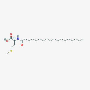 molecular formula C23H45NO3S B1619621 N-(1-Oxooctadecyl)-DL-methionine CAS No. 21394-42-3