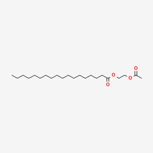 molecular formula C22H42O4 B1619627 2-Acetoxyethyl stearate CAS No. 22613-51-0