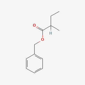 molecular formula C12H16O2 B1619631 Benzyl 2-methylbutyrate CAS No. 56423-40-6