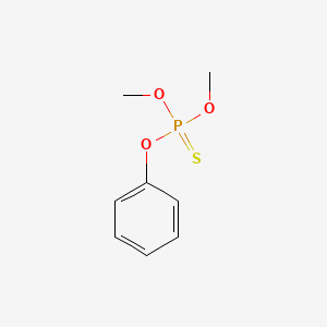 molecular formula C8H11O3PS B1619632 O,O-Dimethyl O-phenyl phosphorothioate CAS No. 33576-92-0
