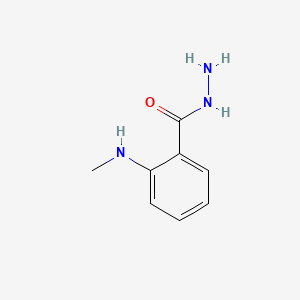 molecular formula C8H11N3O B1619652 邻氨基苯甲酸甲酯腙 CAS No. 52479-65-9
