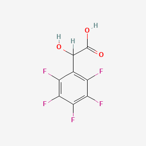 B1619663 (Pentafluorophenyl)glycolic acid CAS No. 652-24-4