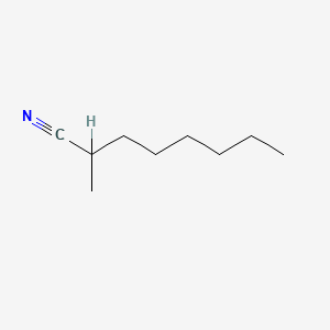 molecular formula C9H17N B1619664 2-Methyloctanenitrile CAS No. 2570-96-9