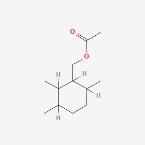 molecular formula C12H22O2 B1619677 2,3,6-Trimethylcyclohexylmethyl acetate CAS No. 67801-27-8