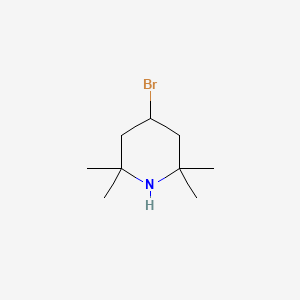 molecular formula C9H18BrN B1619678 4-Bromo-2,2,6,6-tetramethylpiperidine CAS No. 67845-89-0