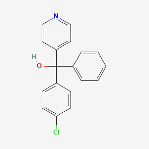 molecular formula C18H14ClNO B1619679 Cronaxil CAS No. 3737-16-4