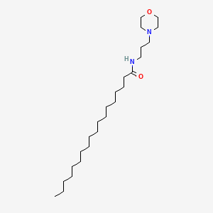 molecular formula C25H50N2O2 B1619684 Stearamidopropyl morpholine CAS No. 55852-13-6