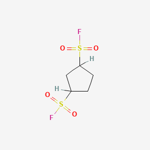 B1619714 1,3-Cyclopentanedisulfonyl difluoride CAS No. 35944-73-1