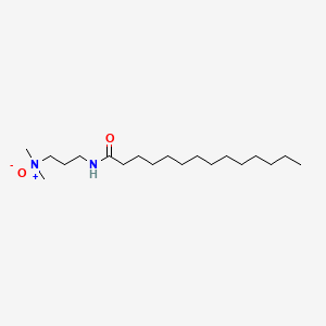 B1619719 Myristamidopropylamine oxide CAS No. 67806-10-4